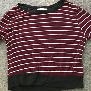 Forever 21 Long-Sleeve Striped Shirt